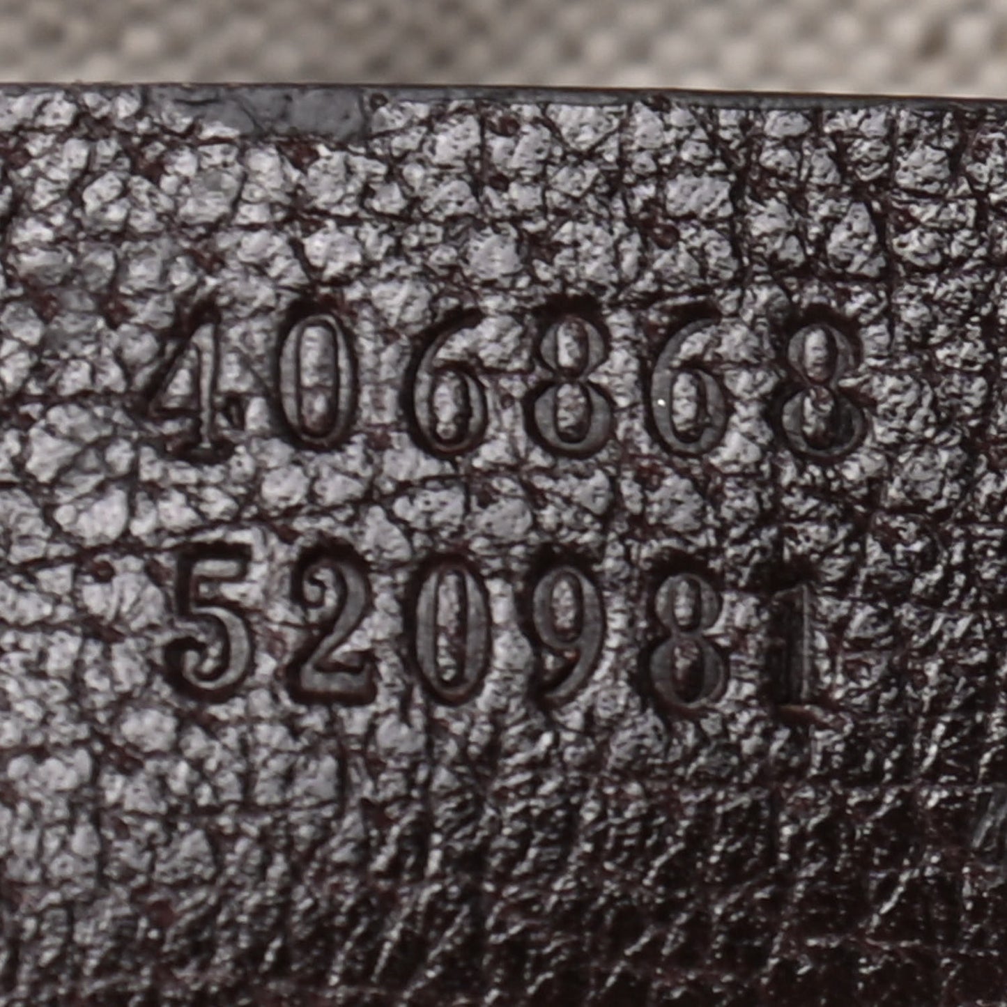 Monogram Vintage Web Medium Webby Bee Boston Dark Brown