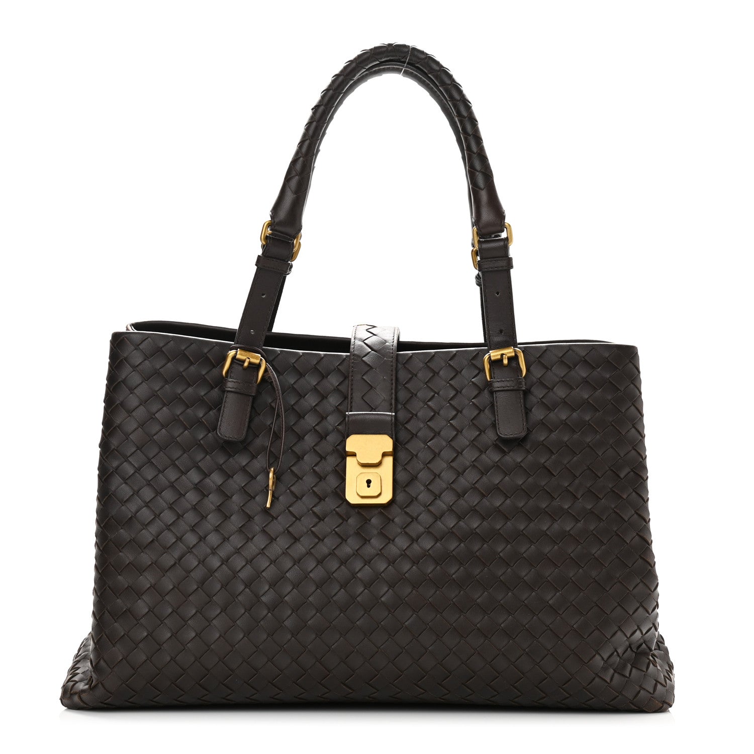 Bottega Veneta Nappa Intrecciato Medium Roma Tote Moro 1 of 14