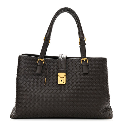 Bottega Veneta Nappa Intrecciato Medium Roma Tote Moro 1 of 14