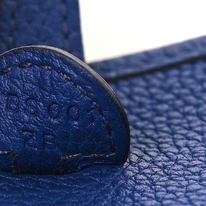 Hermes Taurillon Maurice Zigzag Evelyne TPM Bleu Saphir Bleu Zellige Indigo Black 7 of 9