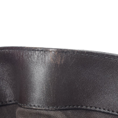 Burberry Haymarket Check Medium Golderton Tote Chocolate 9 of 14