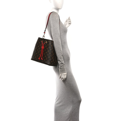 Louis Vuitton Monogram Neonoe MM Coquelicot 2 of 9