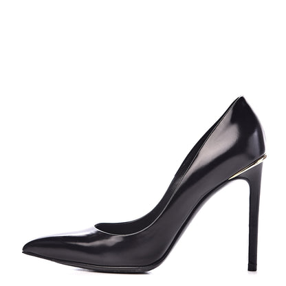 Louis Vuitton Calfskin Eyeline Pumps 37.5 Black 1 of 11