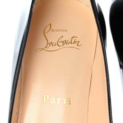 Christian Louboutin Patent Pigalle 85 Pumps 37 Black 6 of 7
