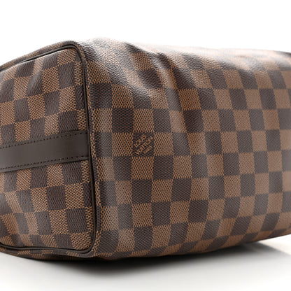 Louis Vuitton Damier Ebene Speedy Bandouliere 25 8 of 9