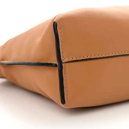 Loewe Nappa Calfskin Mini Flamenco Knot Clutch With Chain Warm Desert 9 of 11