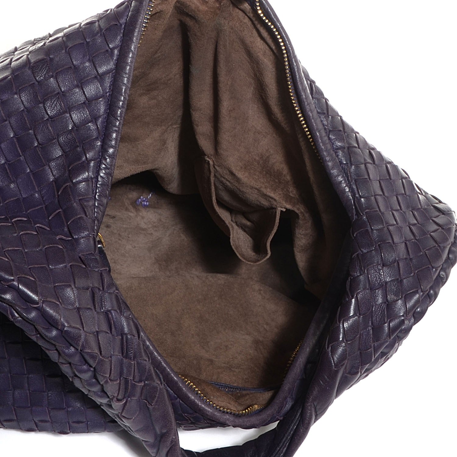 Bottega Veneta Nappa Intrecciato Pleated Large Veneta Hobo Turbolence 5 of 9