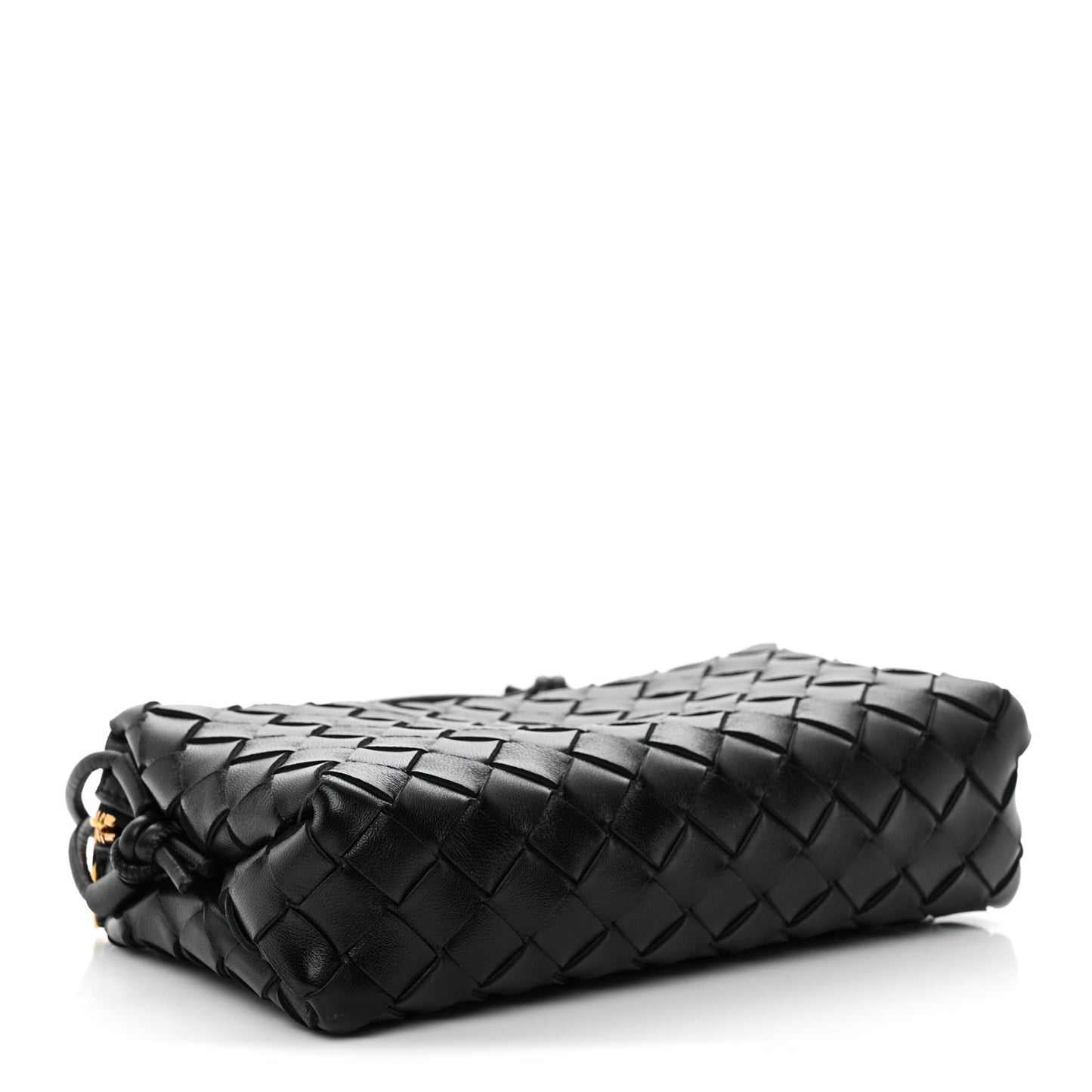 Nappa Intrecciato Mini Loop Camera Bag Black