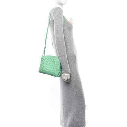 Bottega Veneta Nappa Intrecciato Small Loop Camera Bag Siren 2 of 9