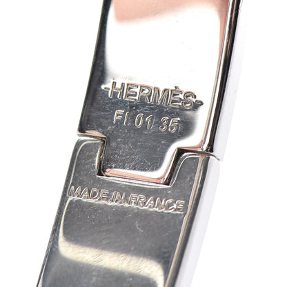 Hermes Matte Enamel Narrow Clic Clac HH Bracelet GM Black 4 of 4