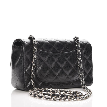 Chanel Caviar Quilted Mini Rectangular Flap Black 3 of 8