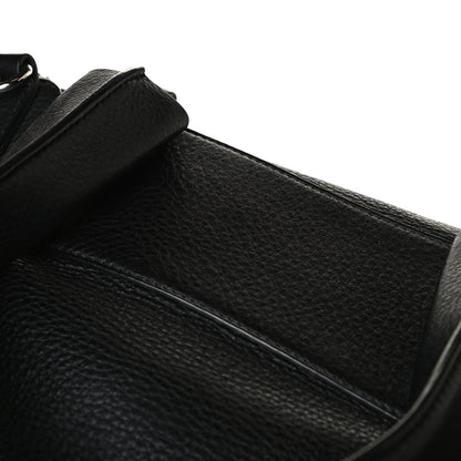 Givenchy Grained Calfskin Metal Stitch Medium Pandora Pure Flap Bag Black 9 of 15