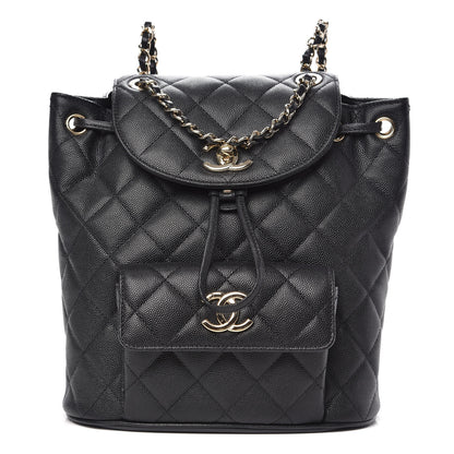 Chanel Caviar Quilted Backpack Bag Black 1 of 8