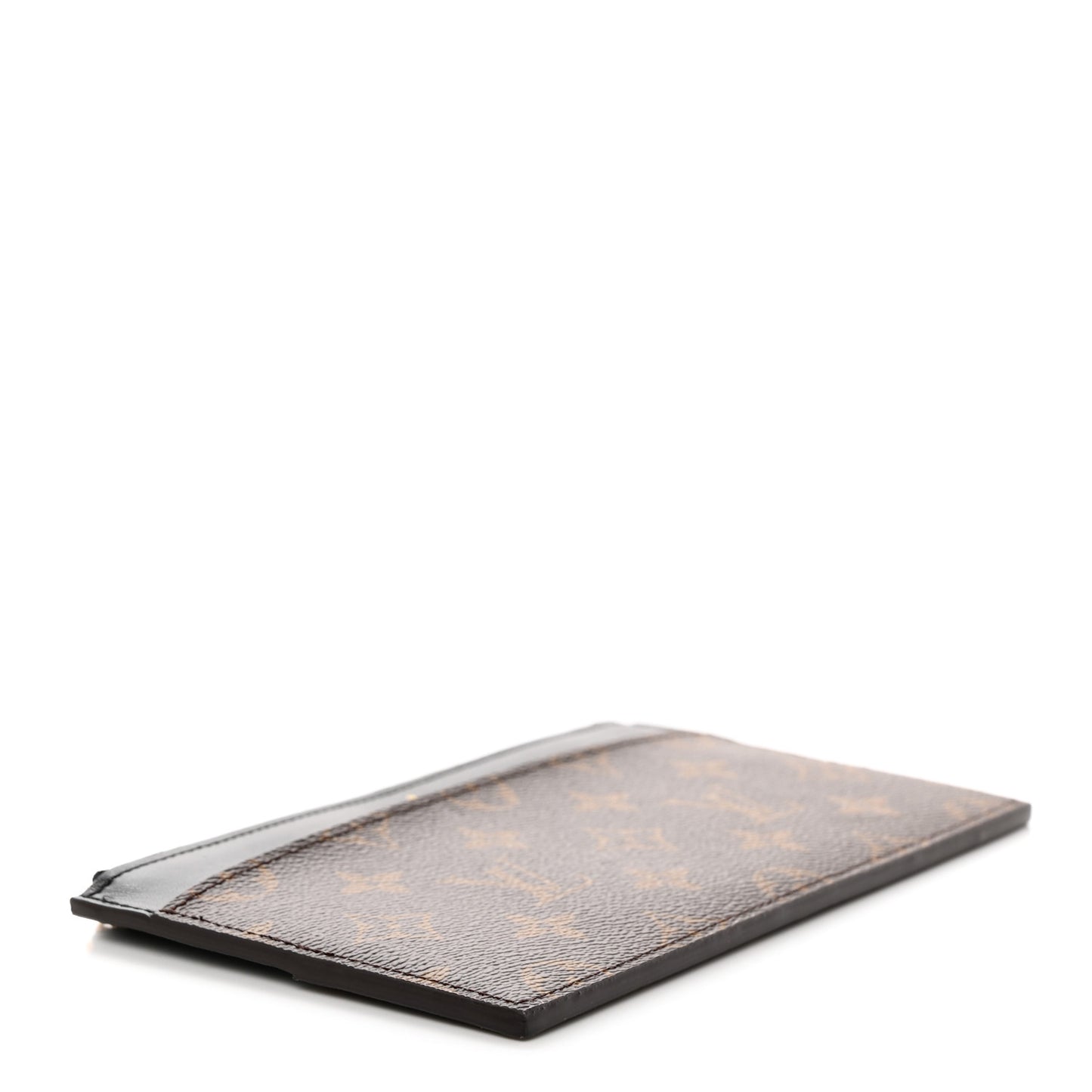 Monogram Slim Purse Black