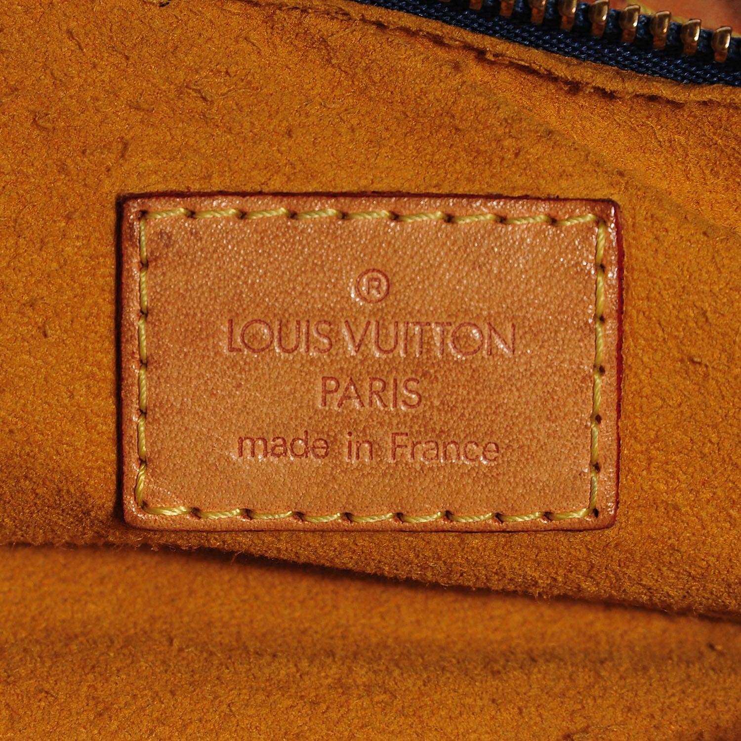 Louis Vuitton Monogram Denim Baggy PM Blue 6 of 7