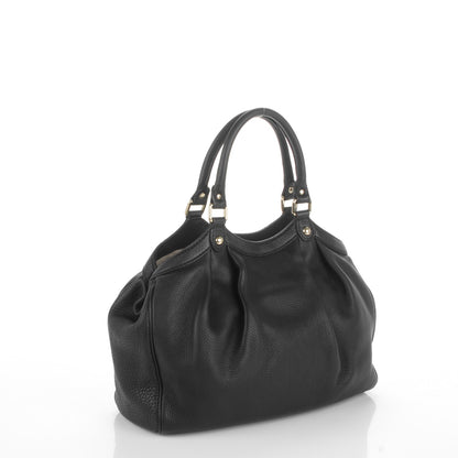 Gucci Calfskin Medium Sukey Tote Black 3 of 7
