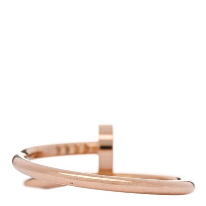Cartier 18K Pink Gold Small Juste Un Clou Ring 57 8 3 of 5