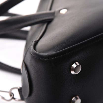 Balenciaga Calfskin S Triangle Duffle Black 20 of 23