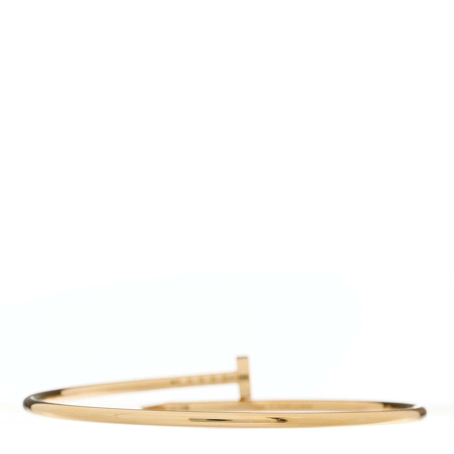 Cartier 18K Yellow Gold Small Juste Un Clou Bracelet 18 2 of 4