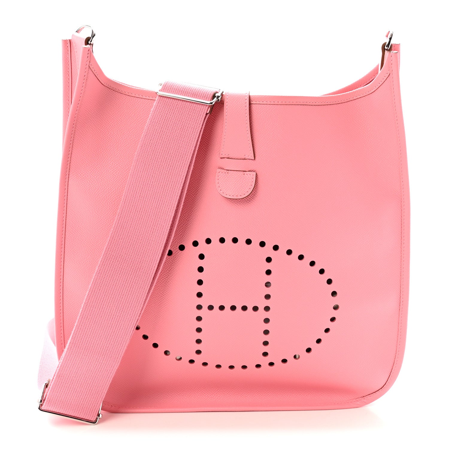 Hermes Epsom Evelyne III GM Rose Confetti 1 of 9