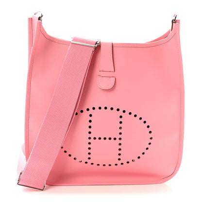Hermes Epsom Evelyne III GM Rose Confetti 1 of 9