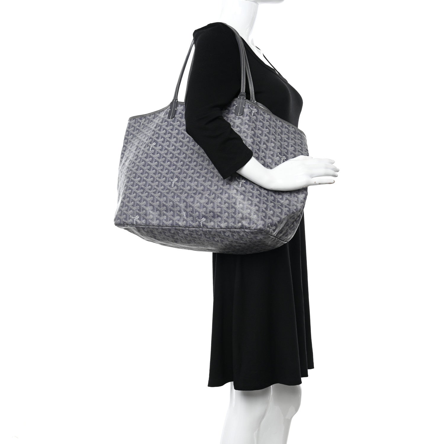 Goyard Goyardine Saint Louis GM Grey 2 of 15