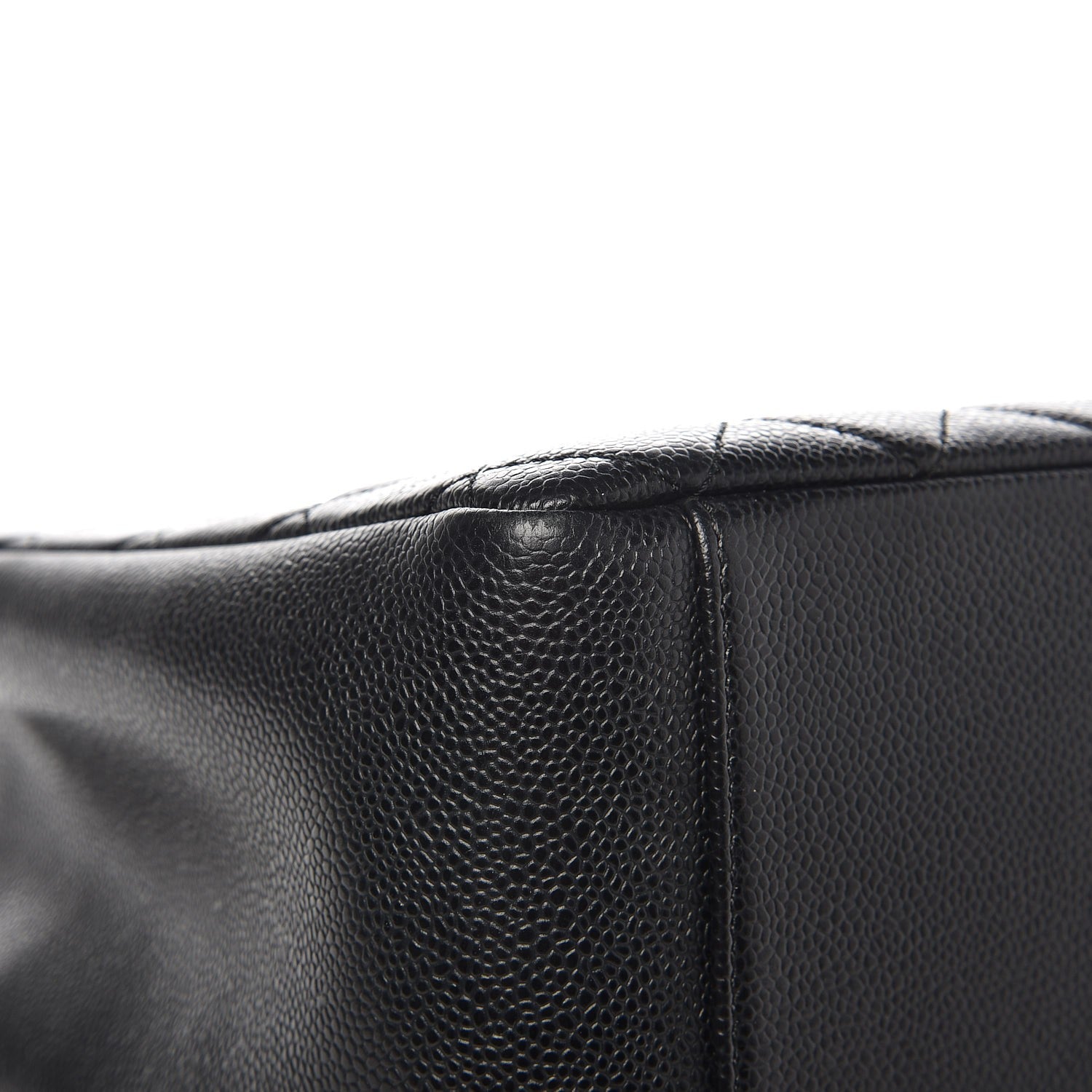 Chanel Caviar Quilted Grand Shopping Tote GST Black 8 of 9