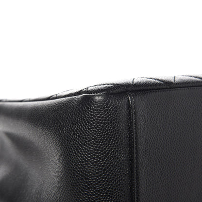 Chanel Caviar Quilted Grand Shopping Tote GST Black 8 of 9
