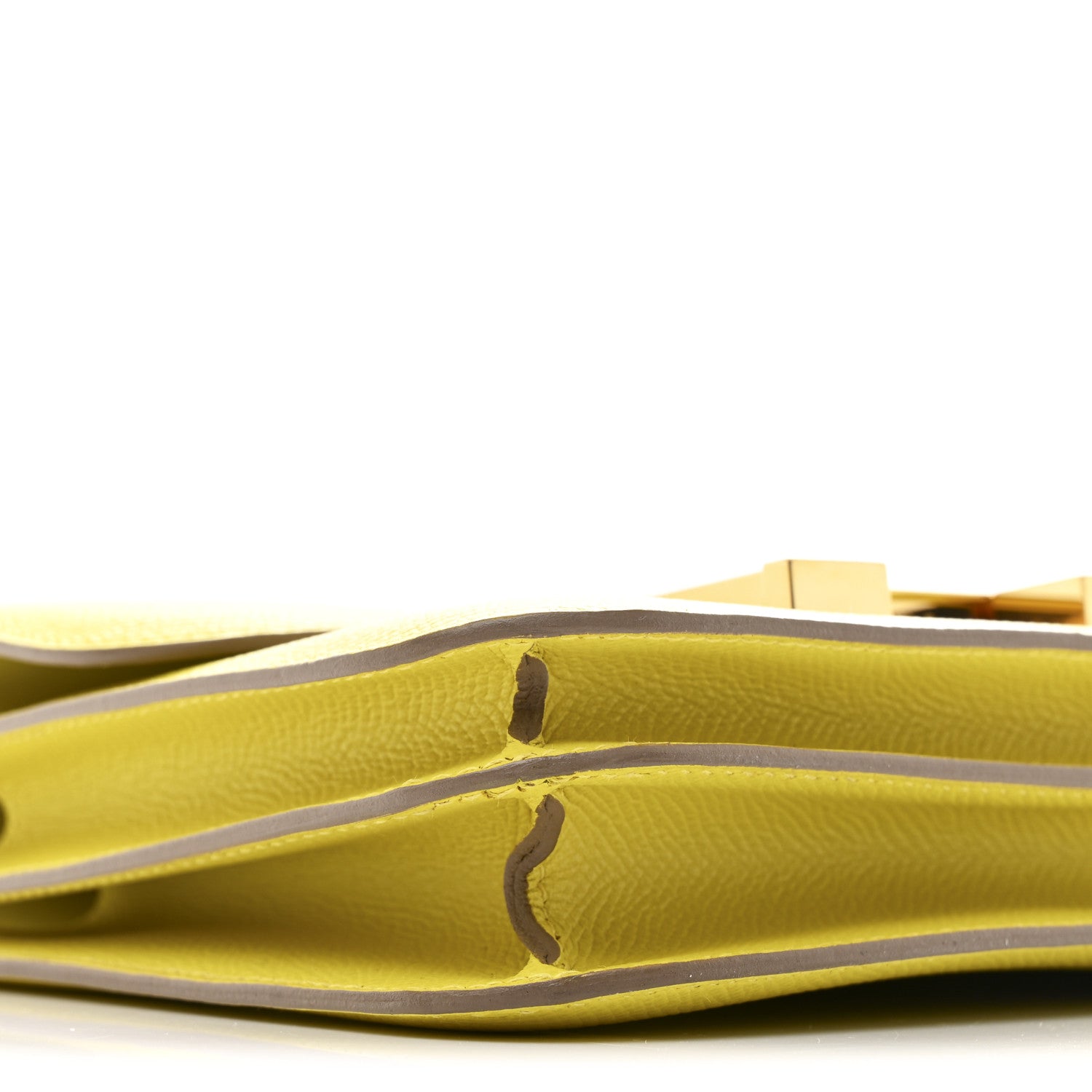 Hermes Epsom Constance 18 Lime 10 of 13