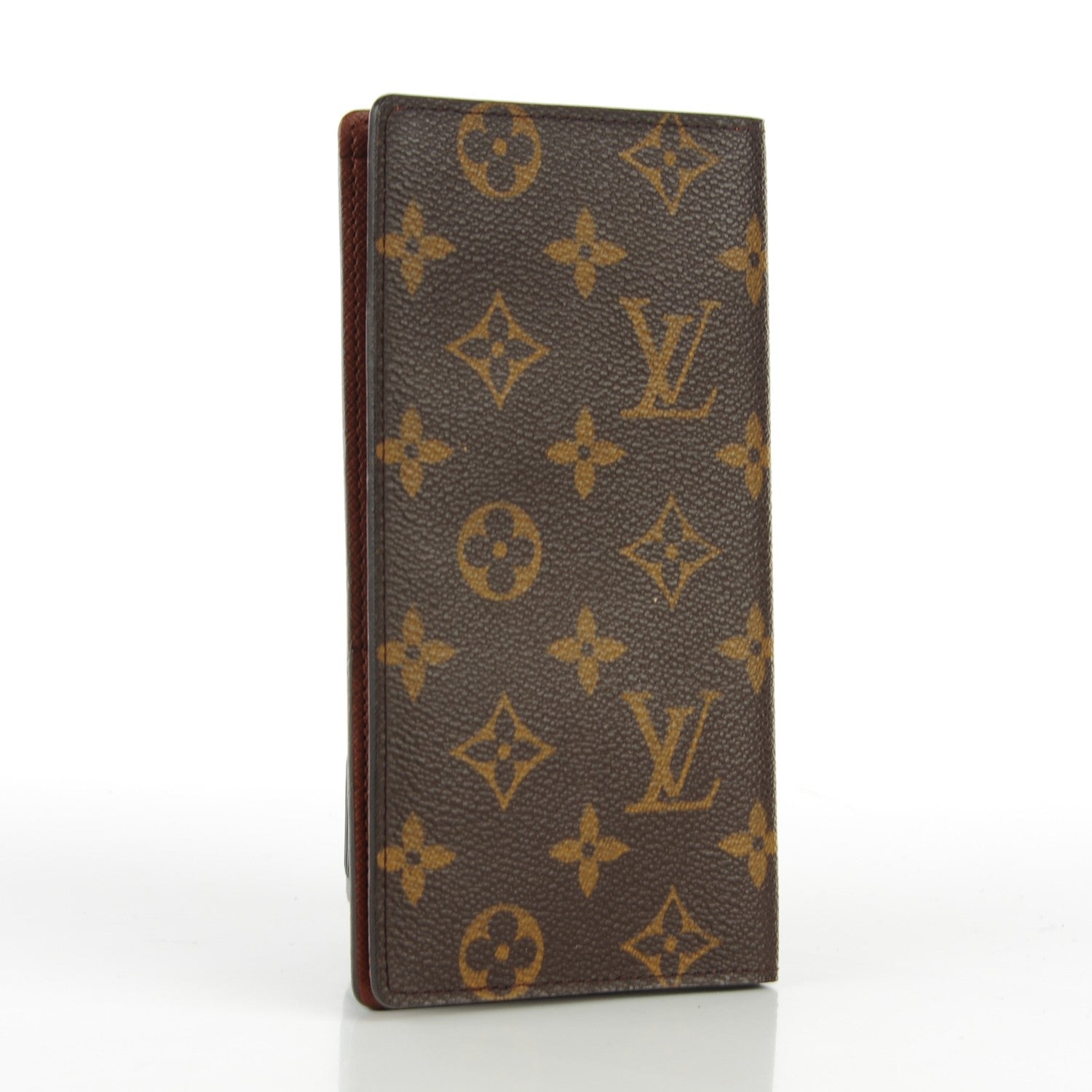 Louis Vuitton Monogram Porte Valeurs Checkbook Wallet 3 of 7