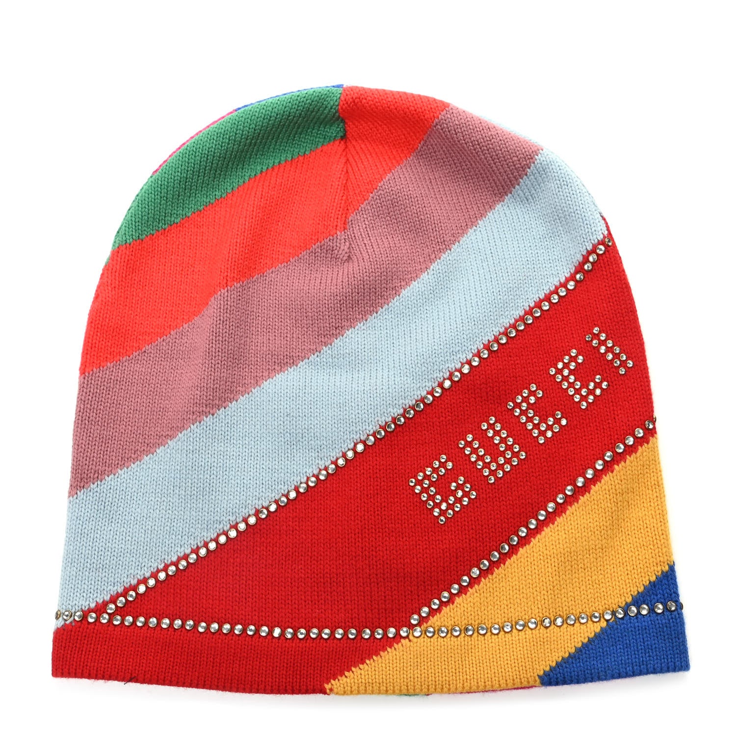 Gucci Wool Knit Multihimalat Beanie Hat M Multicolor 1 of 6