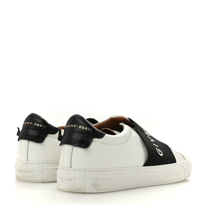 Givenchy Calfskin Band Logo Womens City Sport Sneakers 38.5 White Black 5 of 13
