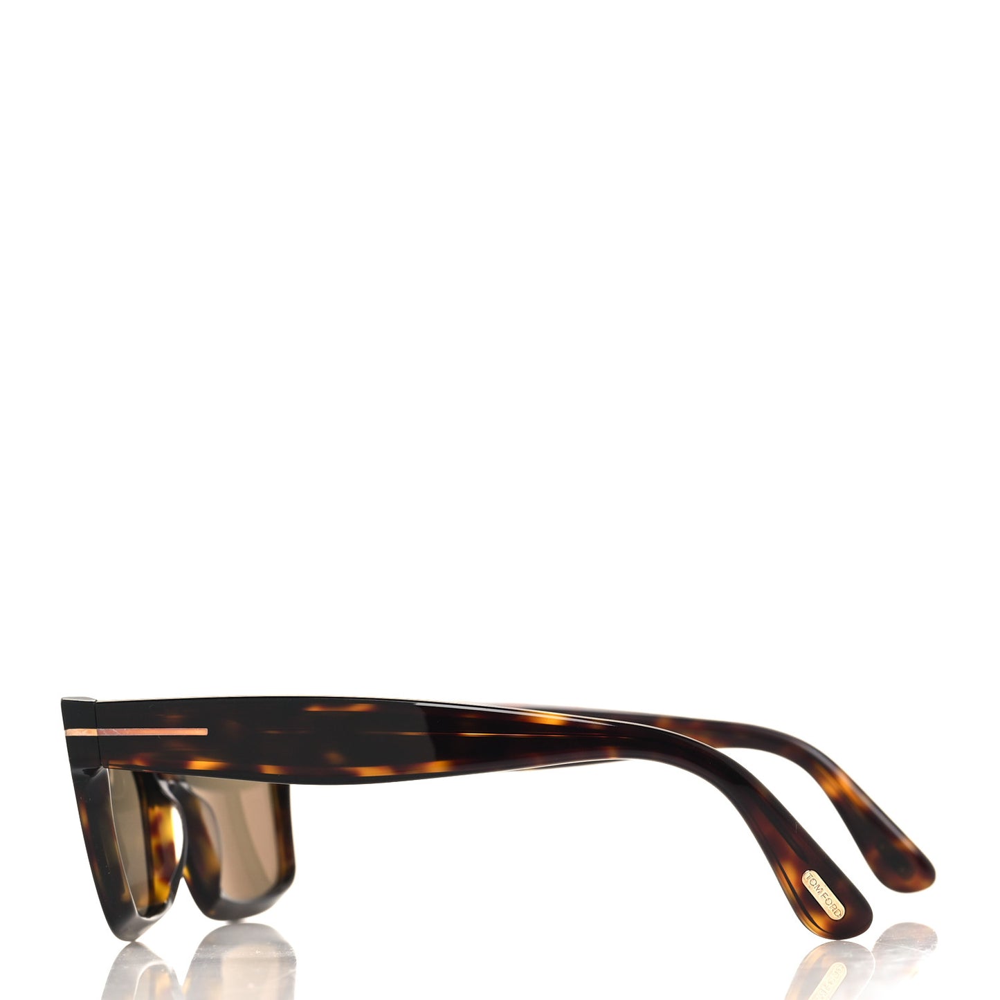 Acetate Polarized Mikel Square Sunglasses TF1085 Tortoise