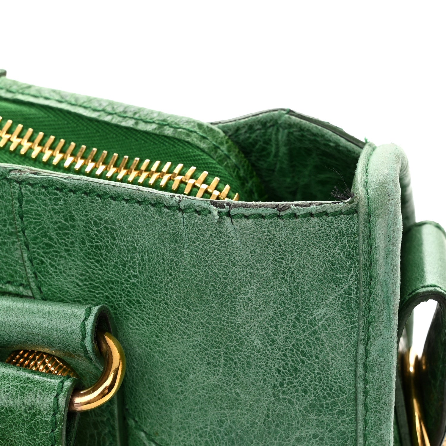 Balenciaga Chevre Giant 21 Gold Hardware City Vert Gazon 17 of 18