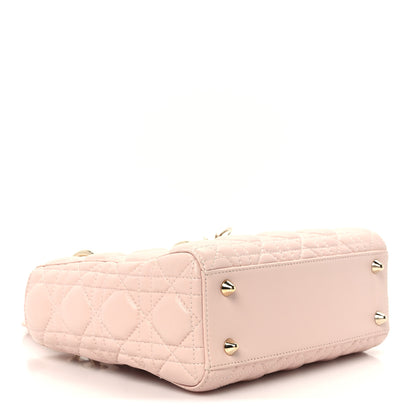 Christian Dior Lambskin Cannage Small Lady Dior Pink 3 of 9