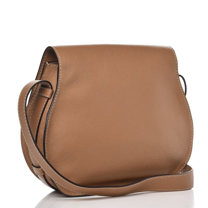 Chloe Calfskin Medium Marcie Round Crossbody Bag Nut 3 of 10
