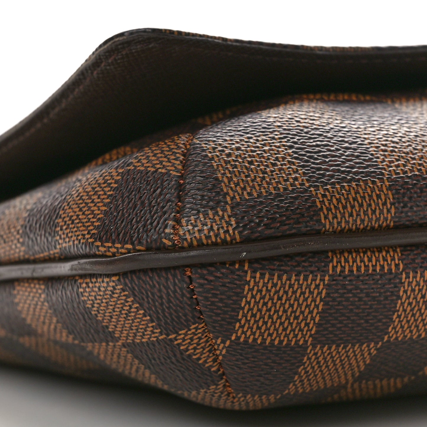 Damier Ebene Musette Tango Long Strap