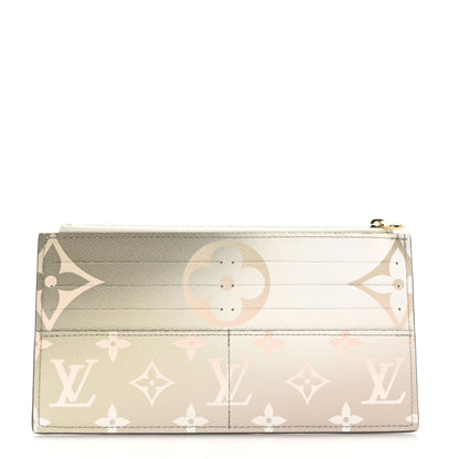 Louis Vuitton Monogram Giant Spring In The City Slim Purse Sunset Kaki 1 of 6