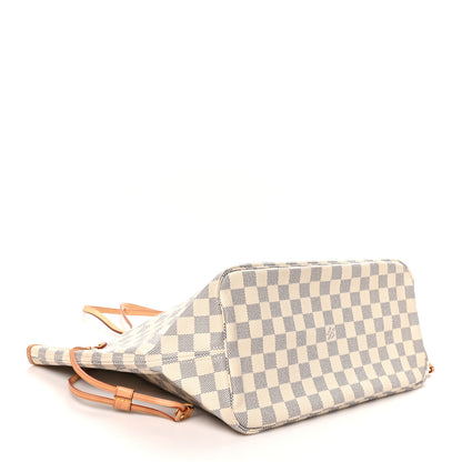 Louis Vuitton Damier Azur Neverfull MM 4 of 10