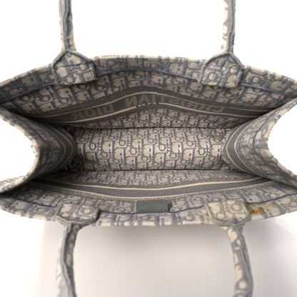 Christian Dior Oblique Medium Book Tote Grey 5 of 11