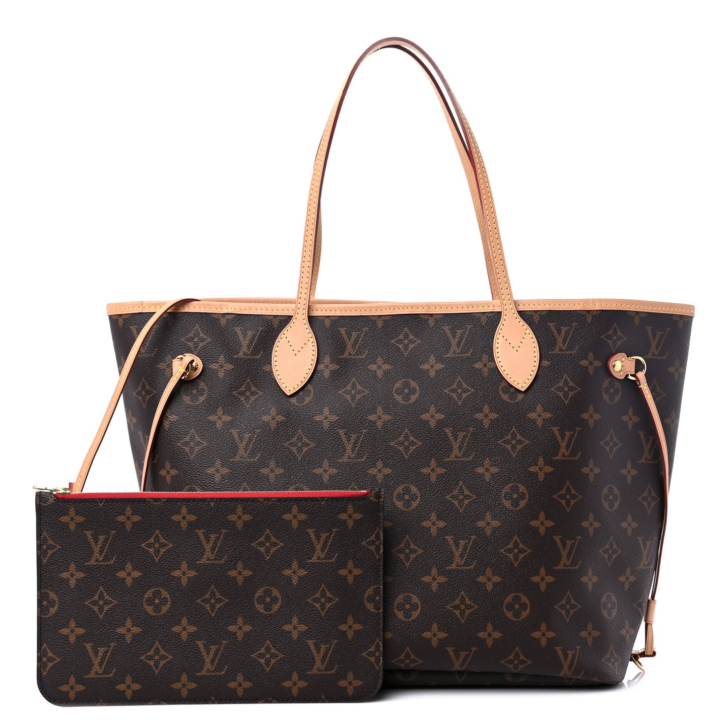 Monogram Neo Neverfull MM Cherry