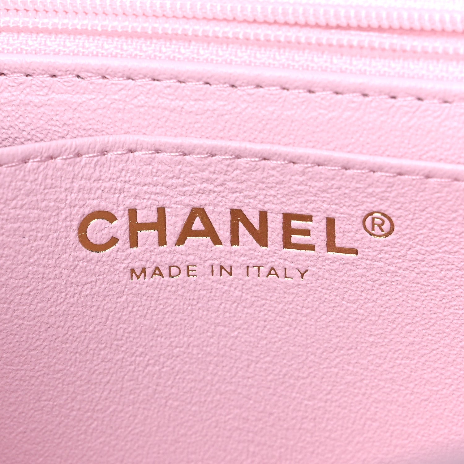 Chanel Lambskin Quilted Mini Top Handle Rectangular Flap Light Pink 6 of 10
