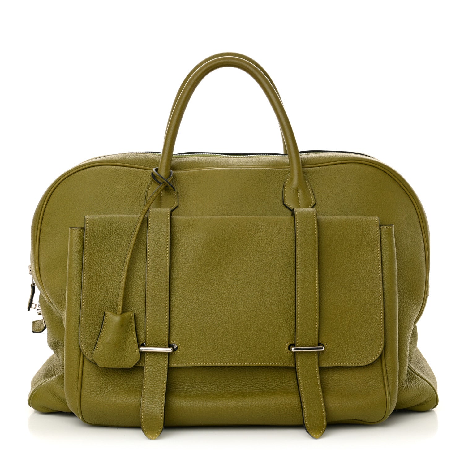 Hermes Taurillon Clemence Steve 45 Vert Chartreuse 1 of 16