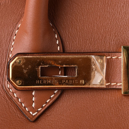 Hermes Natural Barenia Birkin 35 Fauve 9 of 23