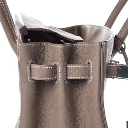 Hermes Togo Birkin 30 Etoupe 12 of 32