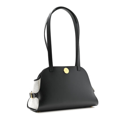 Hermes Vache Hunter Swift H Canvas Tablier Sellier Black Ecru 3 of 11
