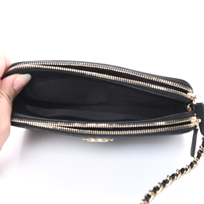 Chanel Caviar Quilted Small Boy Clutch With Chain Black 6 of 17