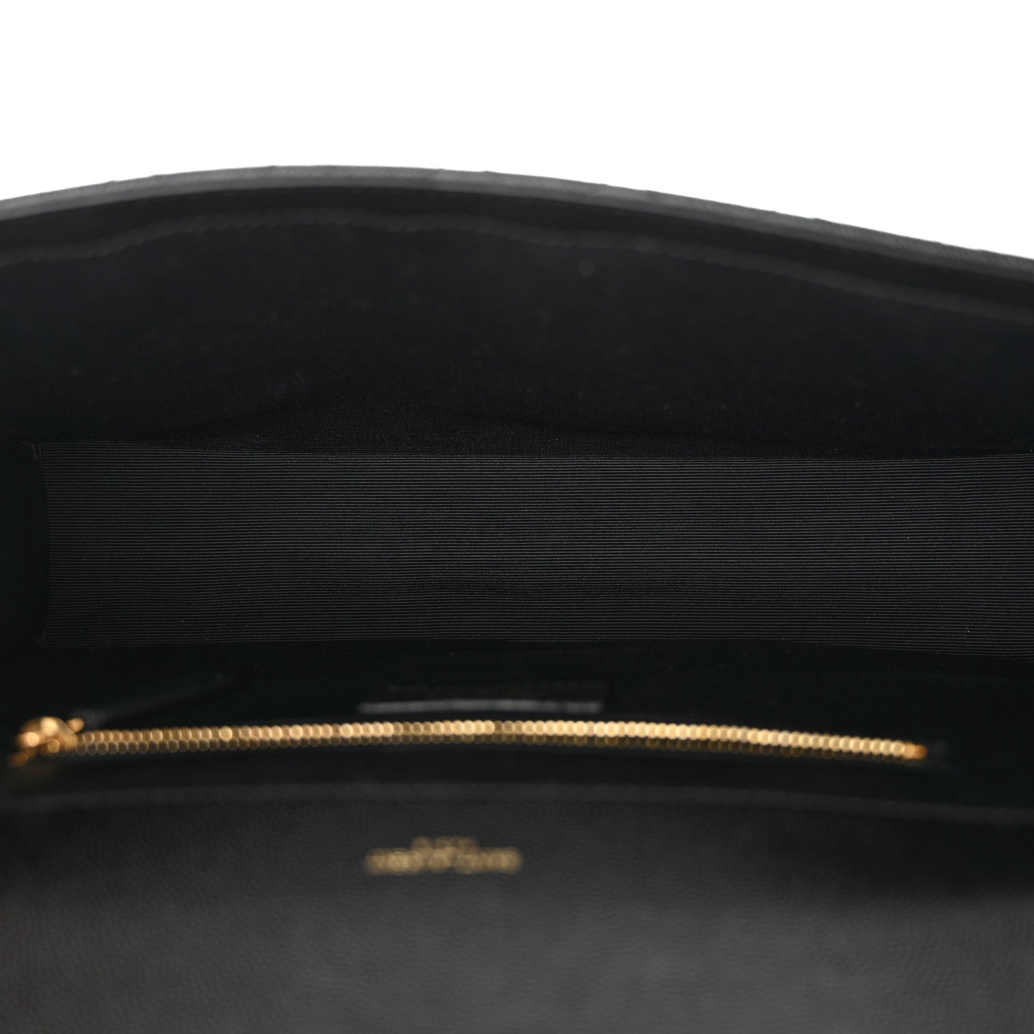 Saint Laurent Grain De Poudre Textured Mixed Matelasse Large Triquilt Monogram Satchel Black 5 of 10