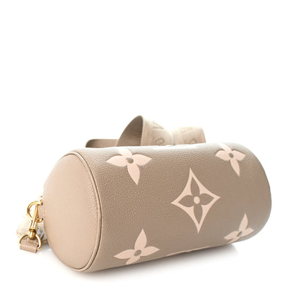 Louis Vuitton Empreinte Monogram Giant Papillon BB Tourterelle Cream 4 of 9