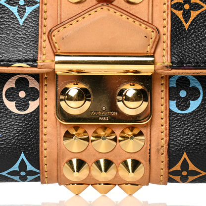 Louis Vuitton Monogram Multicolor Courtney Clutch Black 7 of 7